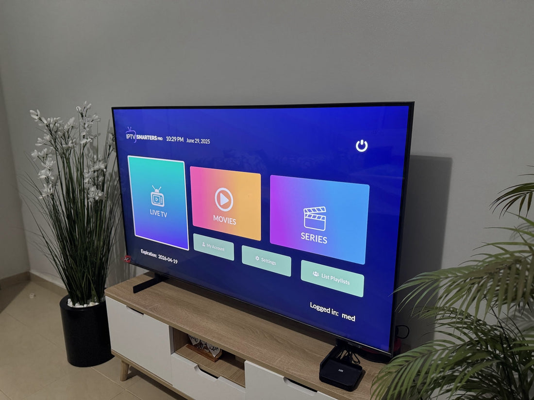 App IPTV SMARTERS PRO